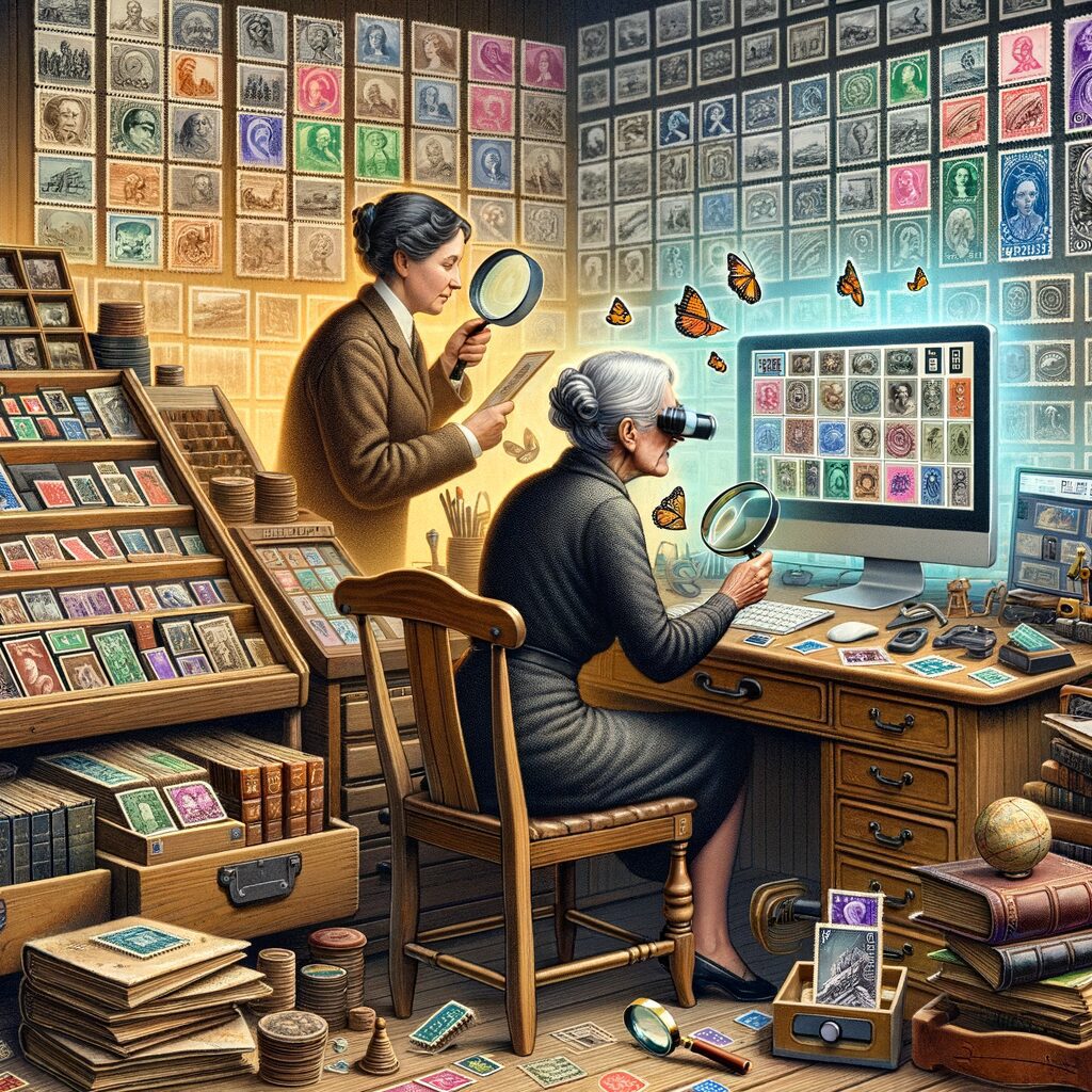 evolving stamp collecting