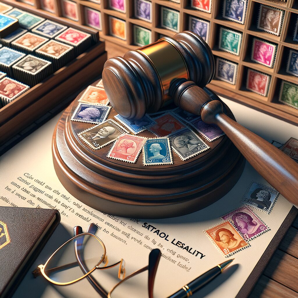 stamp resale legality